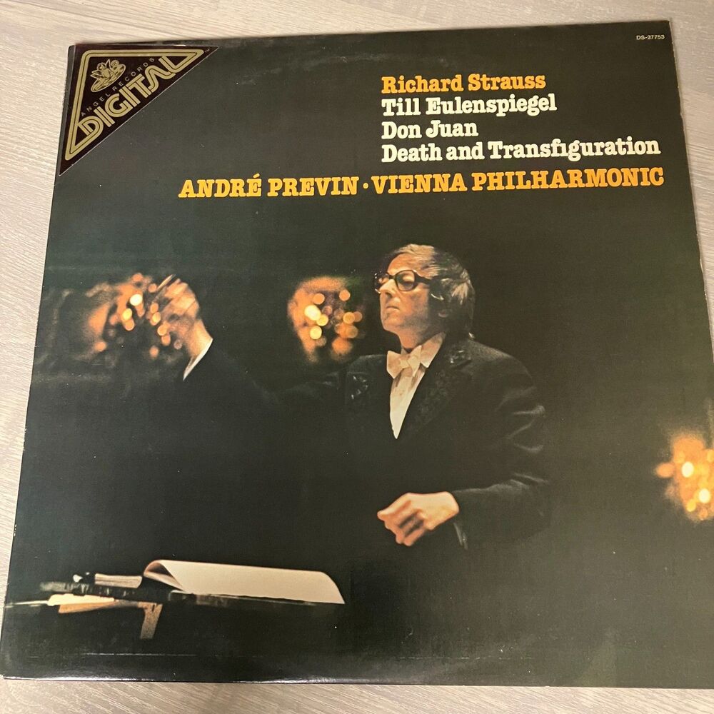 Richard Strauss by Andre Previn & the Vienna Philharmonic vinyl
